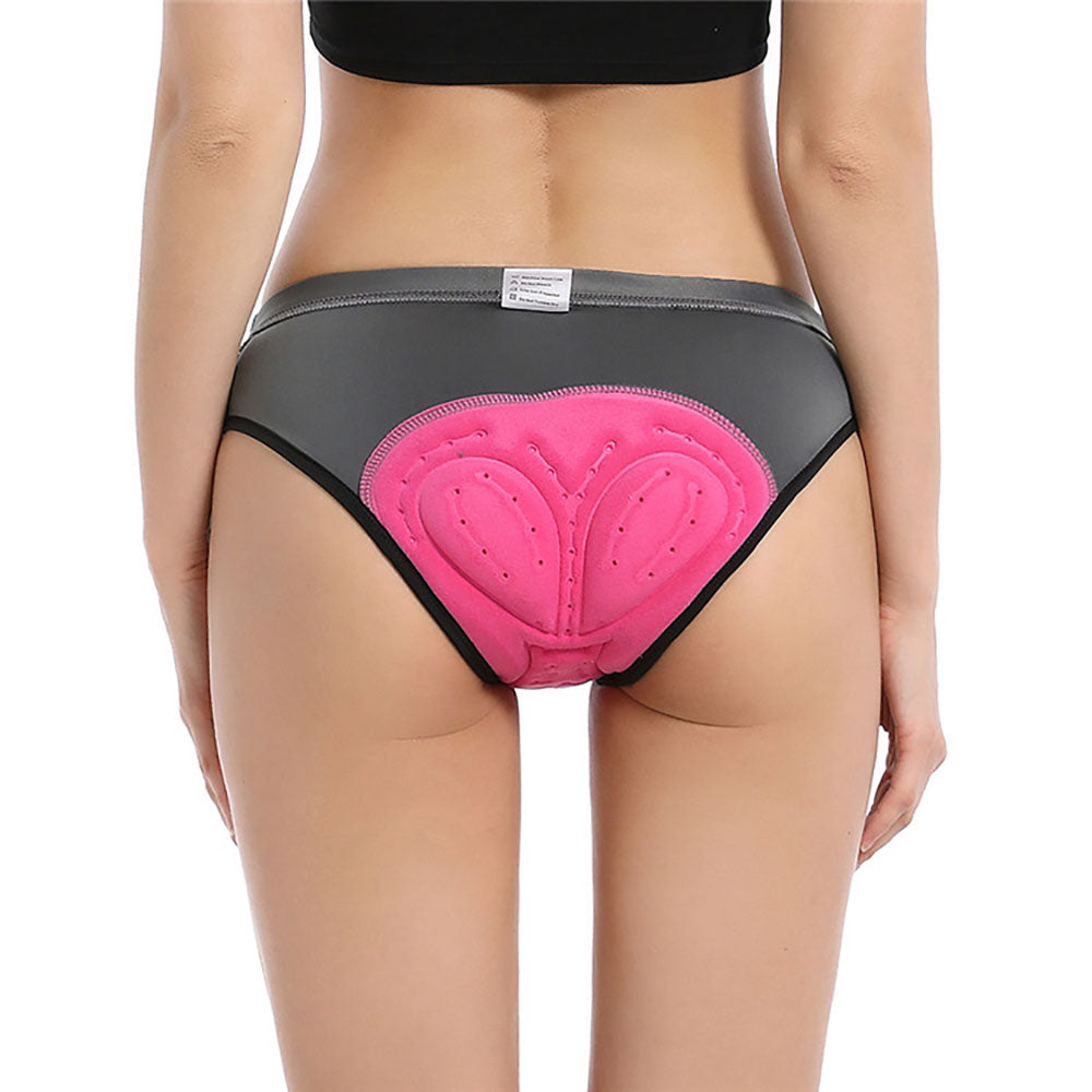 SPOCYCLIFE Women's 3D Padded Cycling Underwear – Gray | Breathable Bike Shorts for MTB & Road Cycling