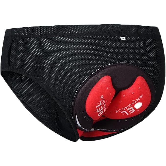 SPOCYCLIFE Men's 5D Padded Cycling Shorts – Breathable MTB & Road Bike Underwear