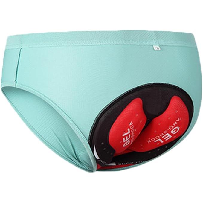 SPOCYCLIFE Men's 5D Padded Cycling Shorts –Green | Breathable MTB & Road Bike Underwear