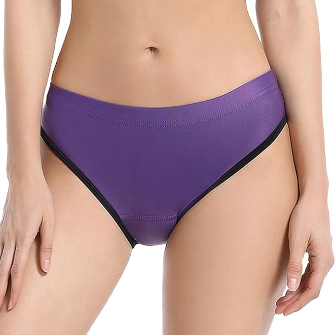 SPOCYCLIFE Women's 3D Padded Cycling Underwear – Purple | Breathable Bike Shorts for MTB & Road Cycling