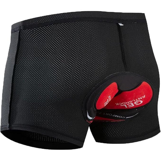 SPOCYCLIFE Men's 5D Padded Cycling Shorts – Breathable Bike Underwear for MTB & Road Cycling