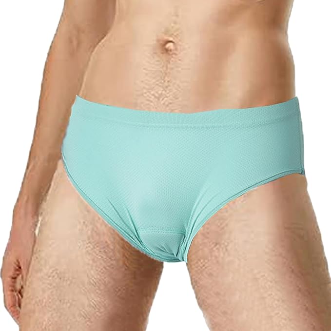 SPOCYCLIFE Men's 5D Padded Cycling Shorts –Green | Breathable MTB & Road Bike Underwear