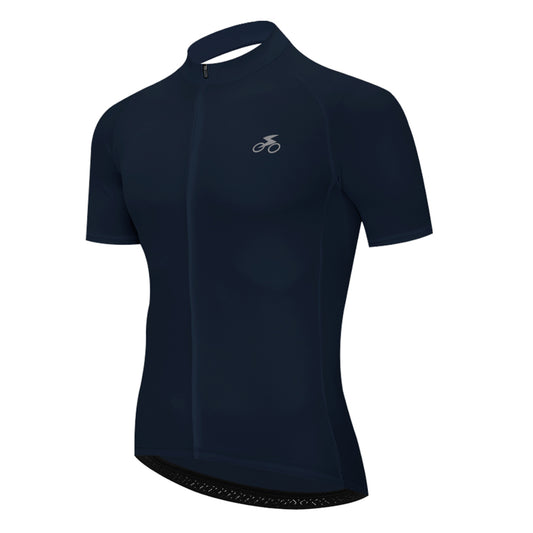 Men Quick Dry Breathable Short Sleeve Cycling Jersey Black