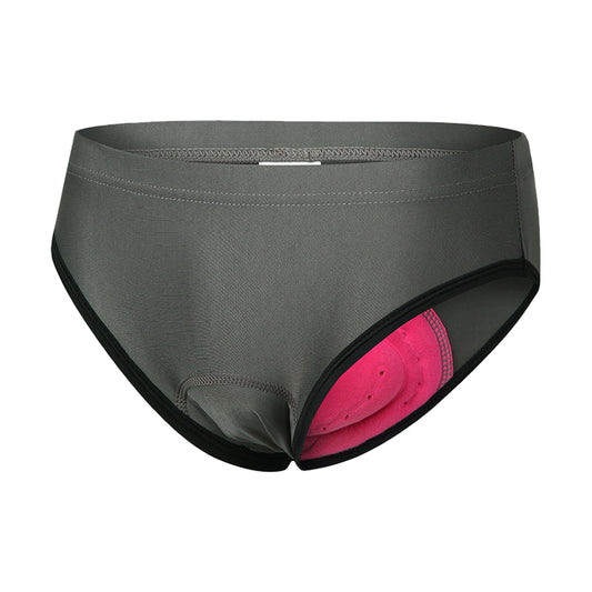 SPOCYCLIFE Women's 3D Padded Cycling Underwear – Gray | Breathable Bike Shorts for MTB & Road Cycling