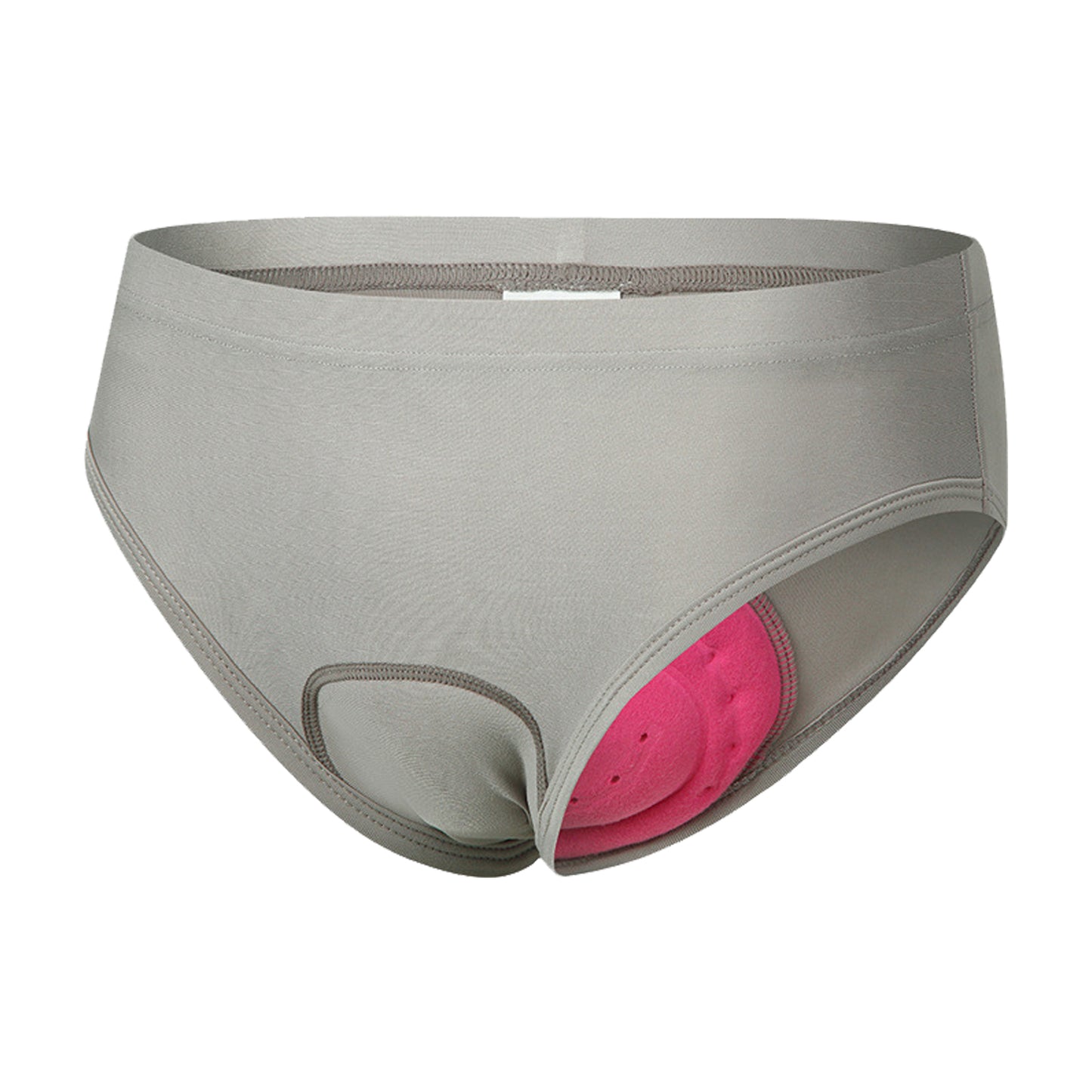 SPOCYCLIFE Women's 3D Padded Cycling Underwear – Light Gray | Breathable Bike Shorts for MTB & Road Cycling