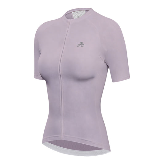 Women Cycling Jersey Quick Dry Breathable Bike Shirt Purple
