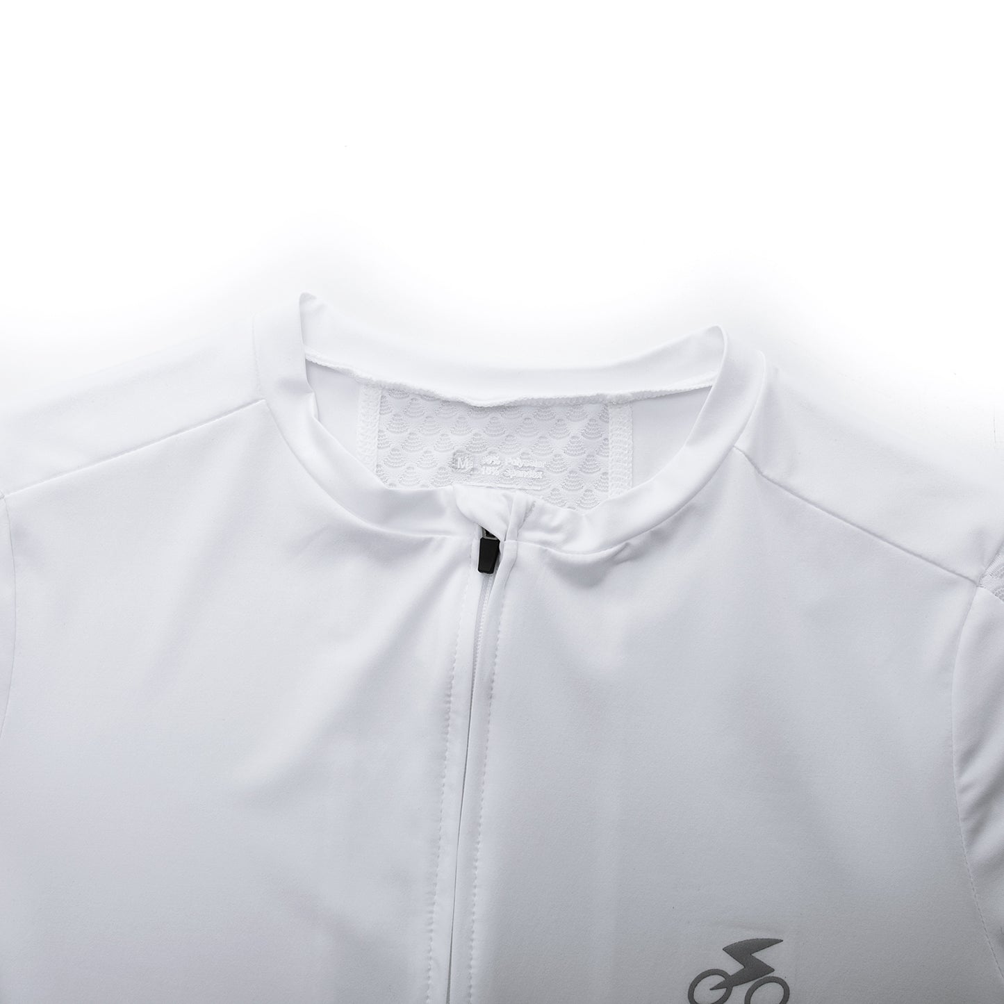 Women Cycling Jersey Quick Dry Breathable Short Sleeve White