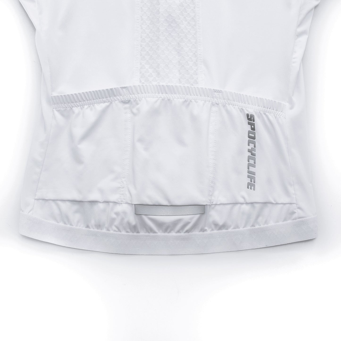 Women Cycling Jersey Quick Dry Breathable Short Sleeve White