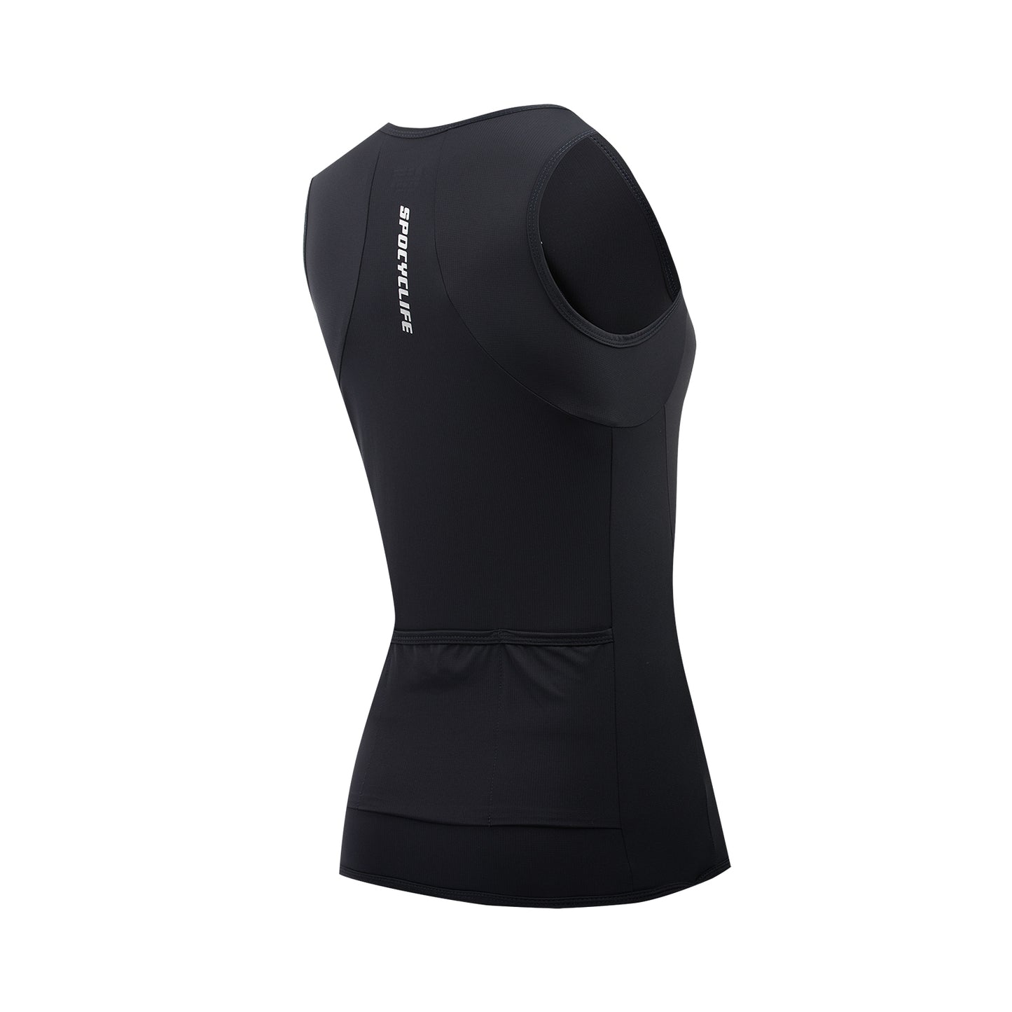Women Sleeveless Cycling Jersey Quick Dry Breathable Cycling Vest Black