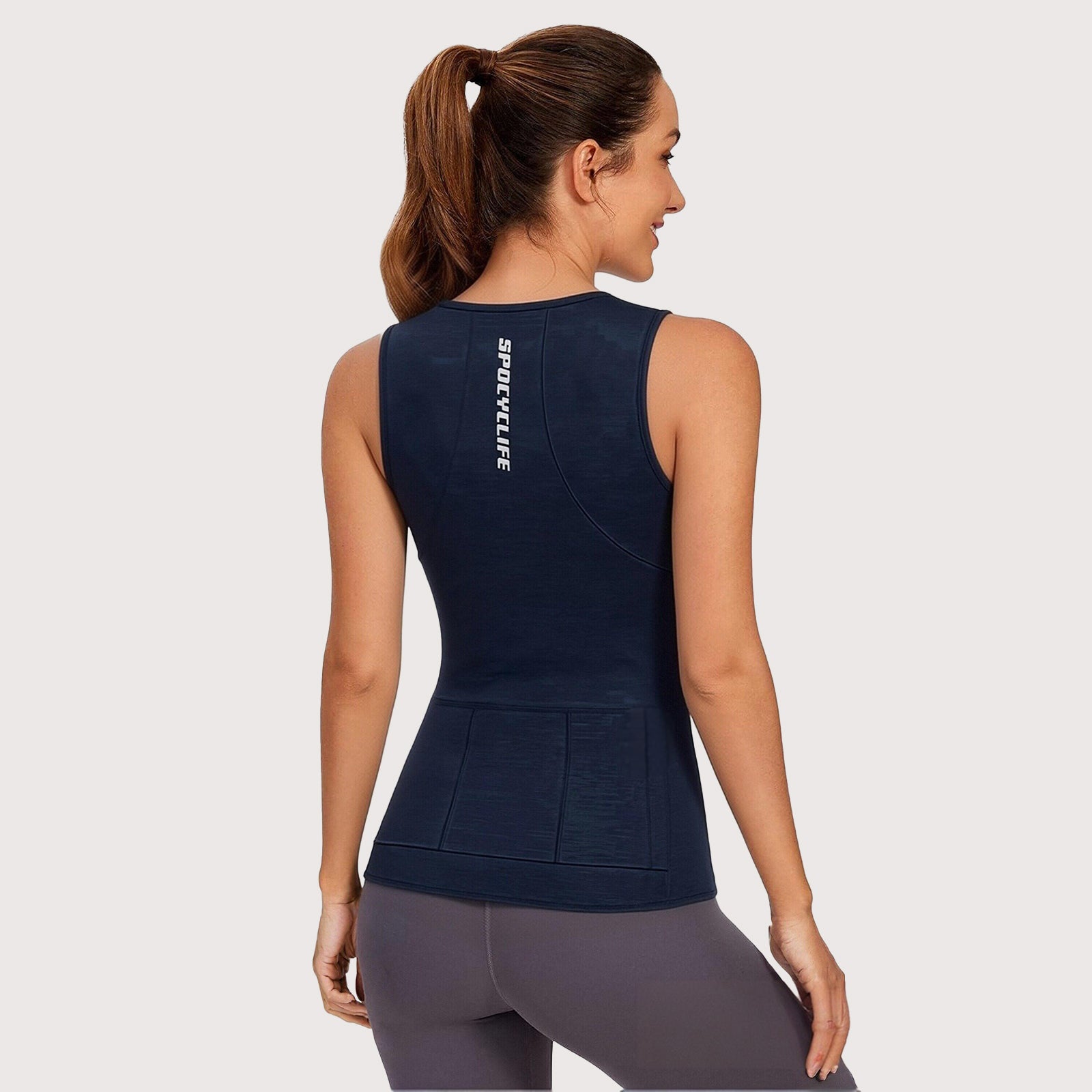 Women Sleeveless Cycling Jersey Quick Dry Breathable Cycling Vest Black