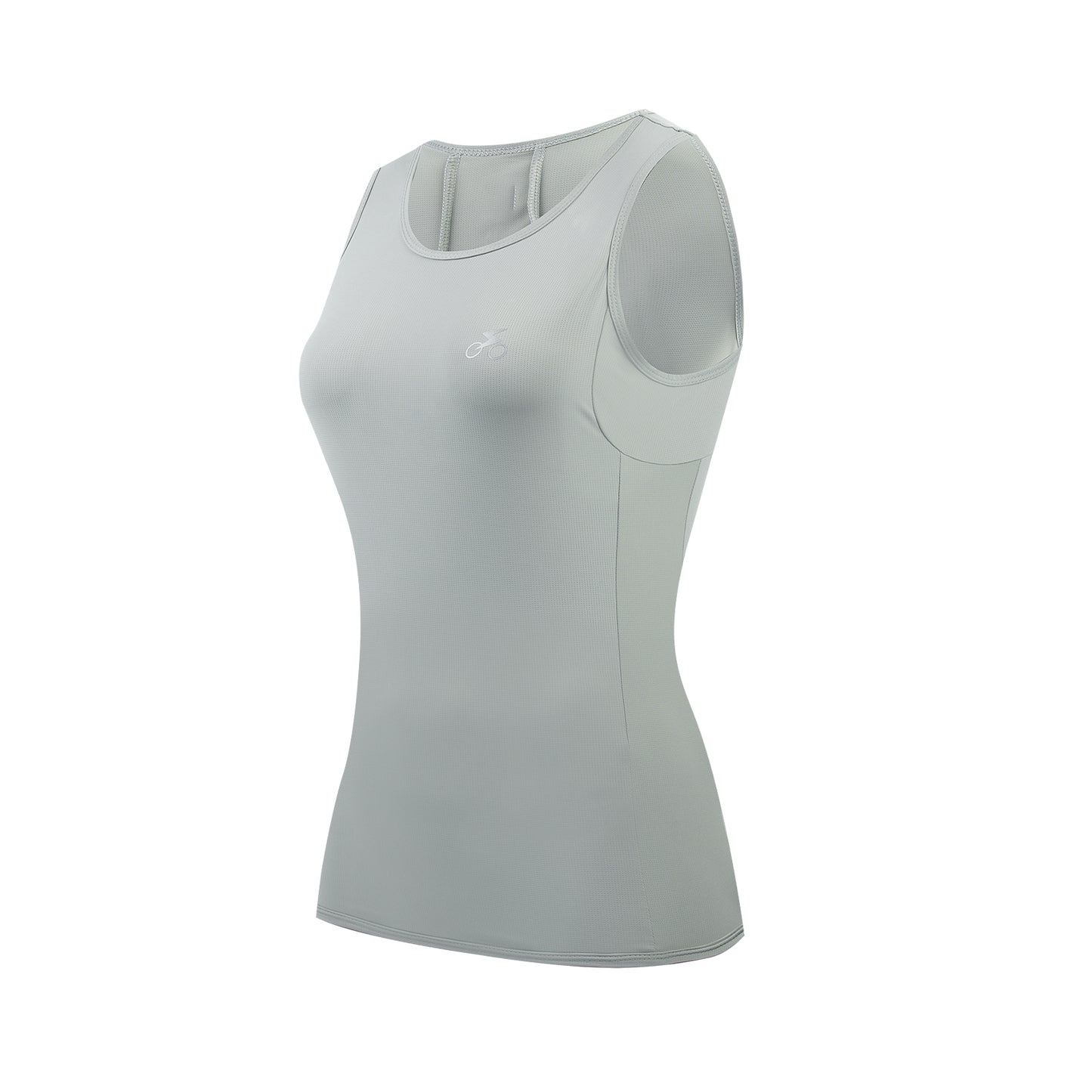 Women Sleeveless Cycling Jersey Quick Dry Breathable Cycling Vest Gray