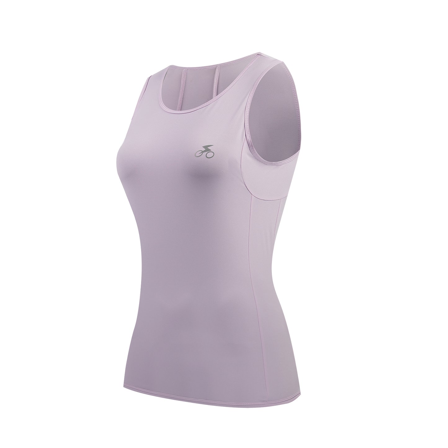 Women Sleeveless Cycling Jersey Quick Dry Breathable Cycling Vest Purple